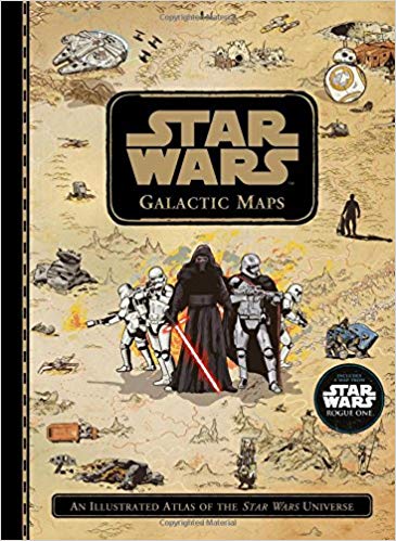 Star Wars Galactic Maps: An Illustrated Atlas of the Star Wars Universe cover
